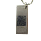 Dior Necklace Pendant Trotter Plate Logo Silver — view 2
