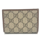 Gucci Bifold Wallet Horsebit GG Supreme Canvas Brown — view 2
