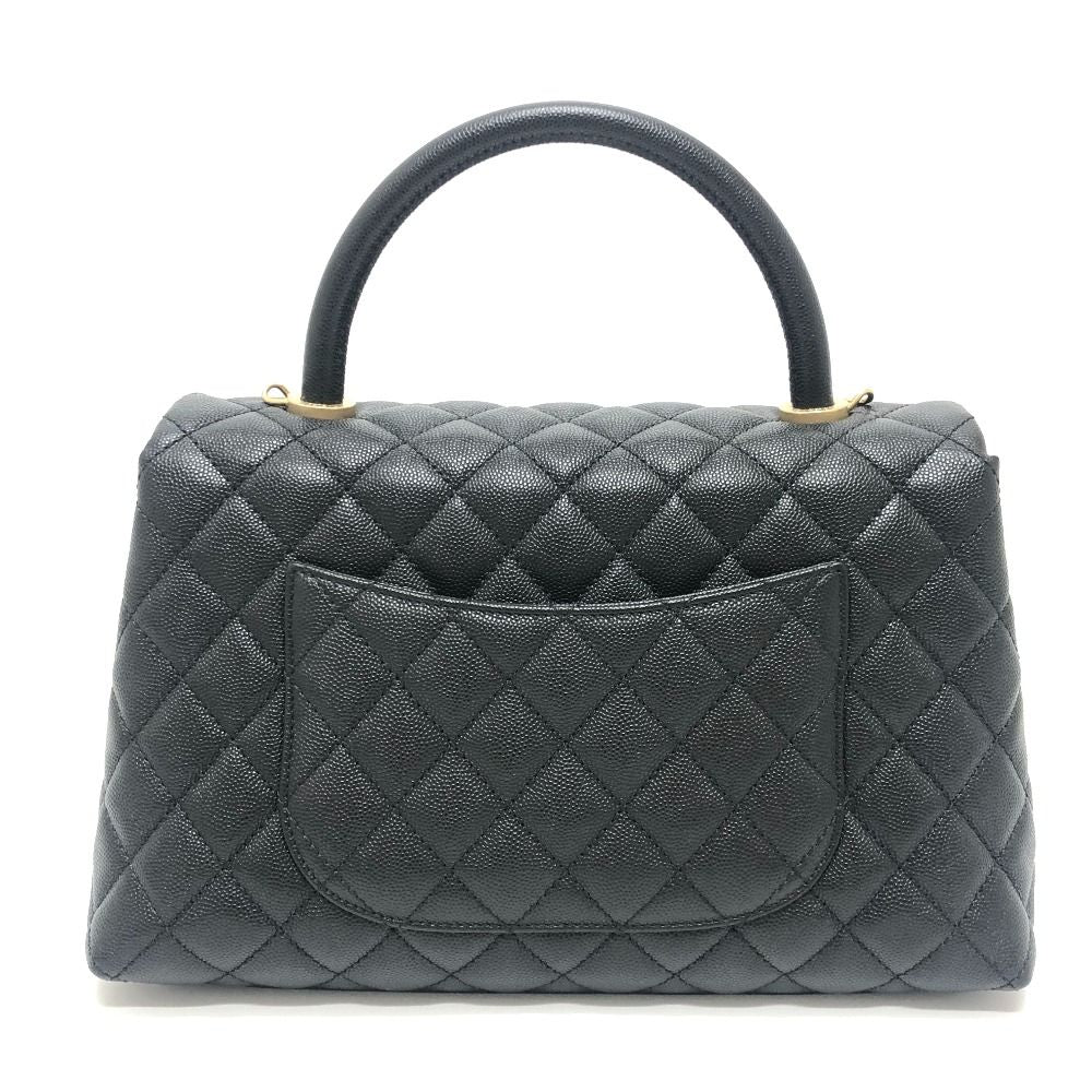 Chanel Handbag Coco Handle 29 Caviar Leather Black — view 3
