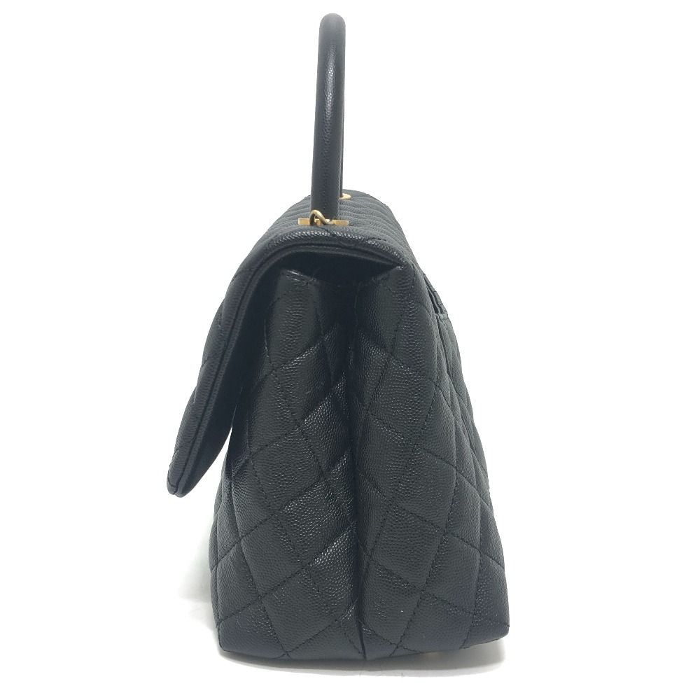 Chanel Handbag Coco Handle 29 Caviar Leather Black — view 5