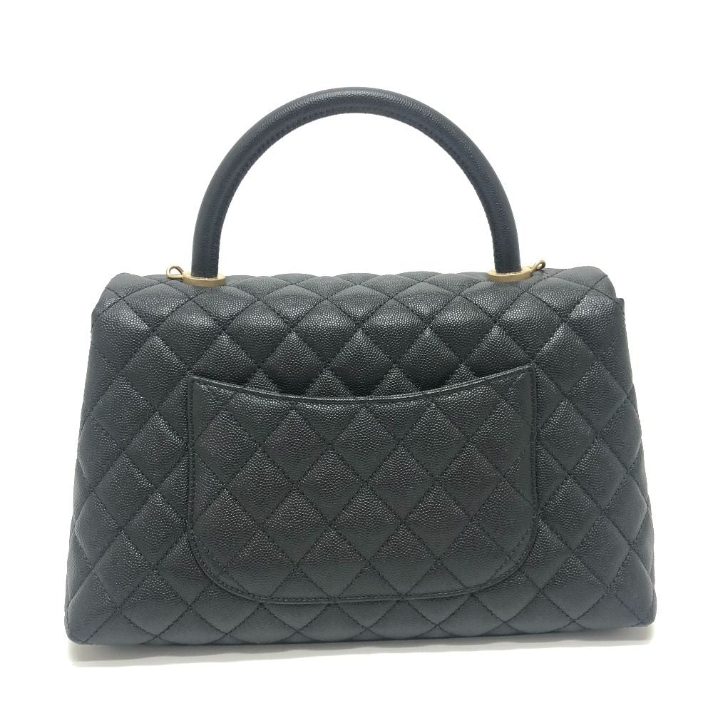 Chanel Handbag Coco Handle 29 Caviar Leather Black — view 2