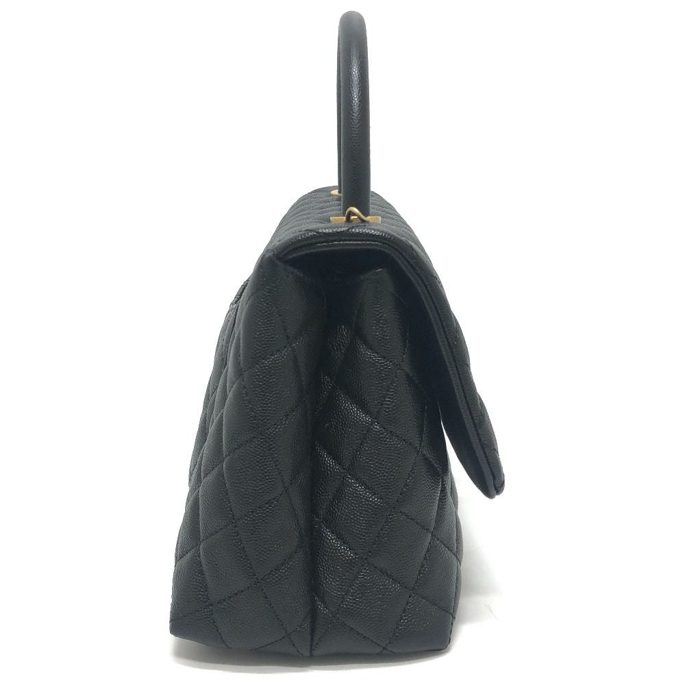 Chanel Handbag Coco Handle 29 Caviar Leather Black — view 4