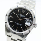 Rolex Oyster Perpetual Date Black Bar-p Watch — view 3