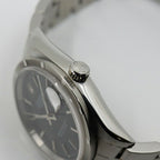 Rolex Oyster Perpetual Date Black Bar-p Watch — view 4