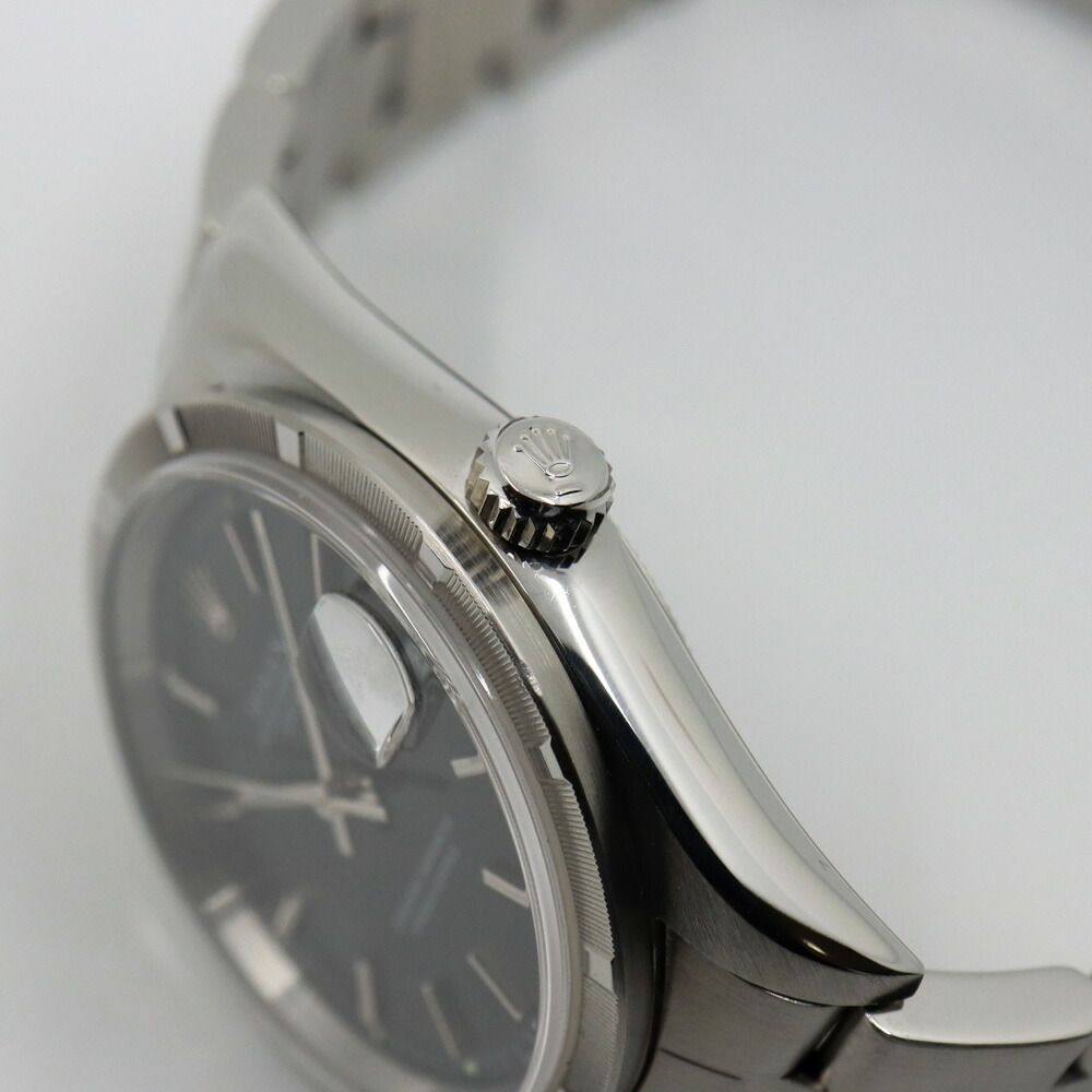 Rolex Oyster Perpetual Date Black Bar-p Watch — view 4