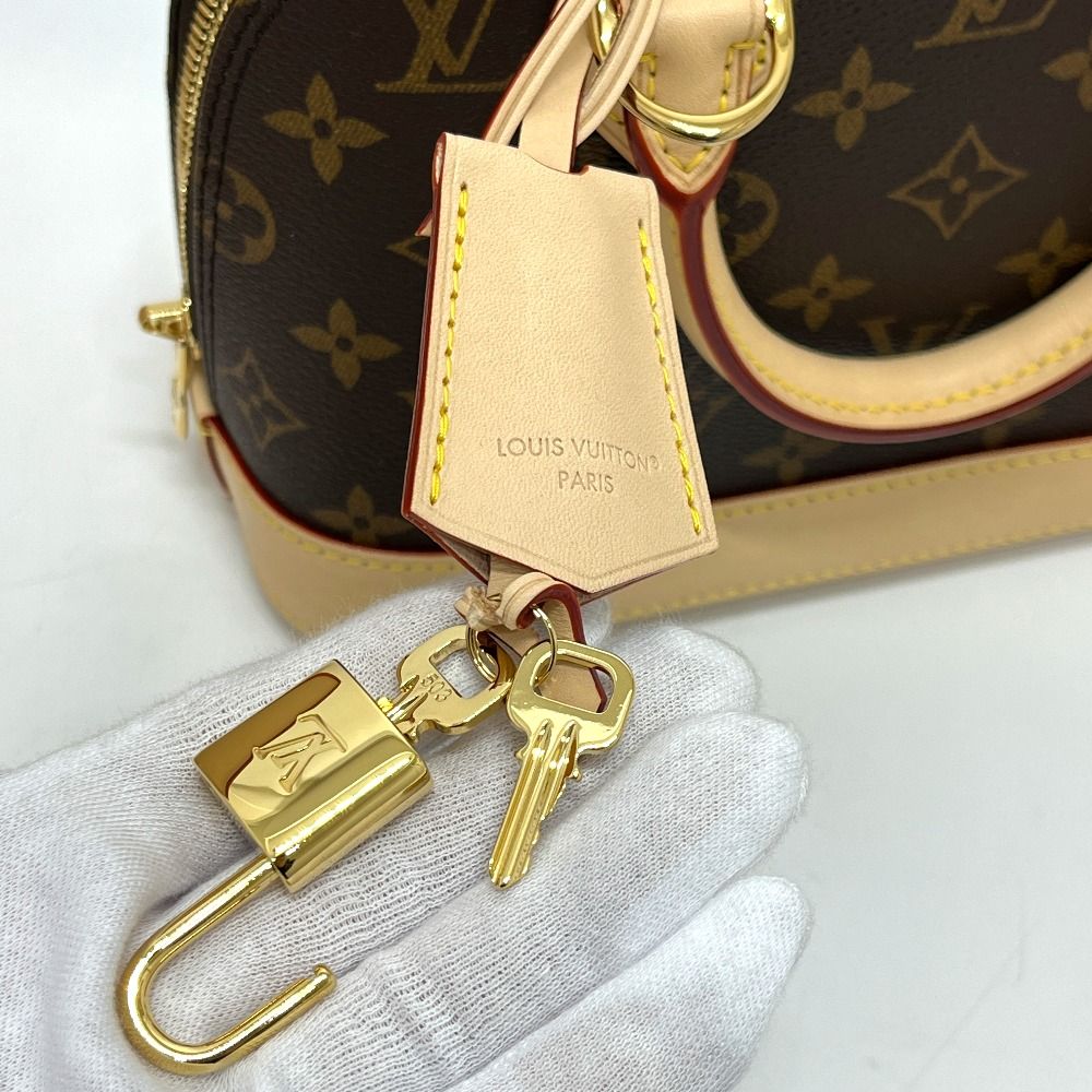 Louis Vuitton Handbag Alma BB Monogram Canvas Brown — view 5
