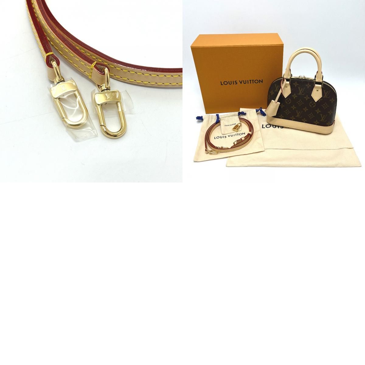 Louis Vuitton Handbag Alma BB Monogram Canvas Brown — view 9