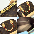 Louis Vuitton Handbag Alma BB Monogram Canvas Brown — view 8