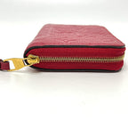 Louis Vuitton Coin Case Zippy Purse Monogram Empreinte Leather Red — view 6