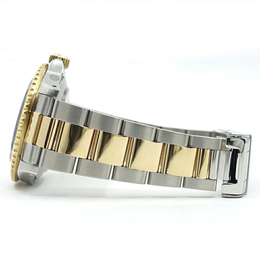 Rolex Submariner Date T Number Blue Ss YG Combination Watch Polished — view 7