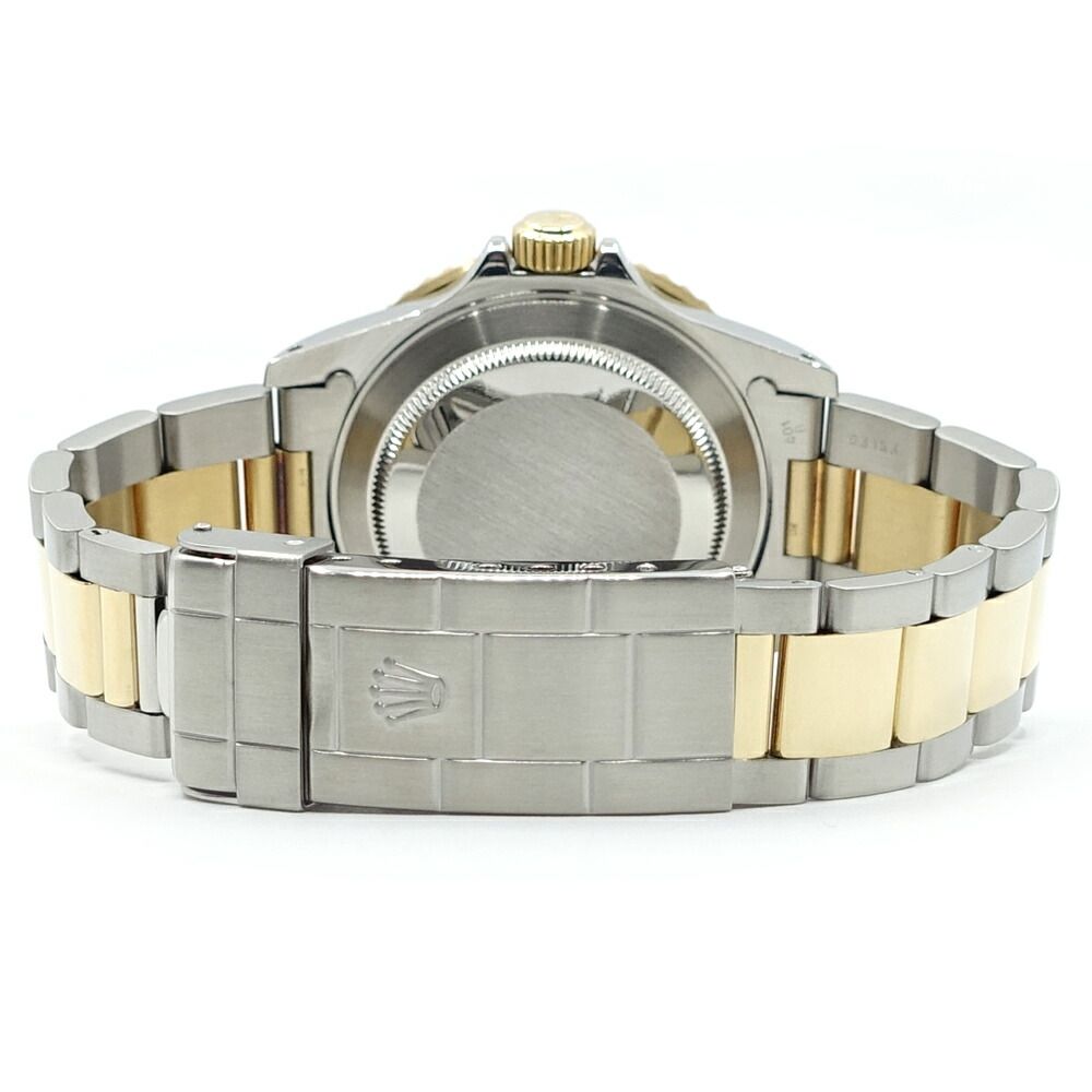 Rolex Submariner Date T Number Blue Ss YG Combination Watch Polished — view 9