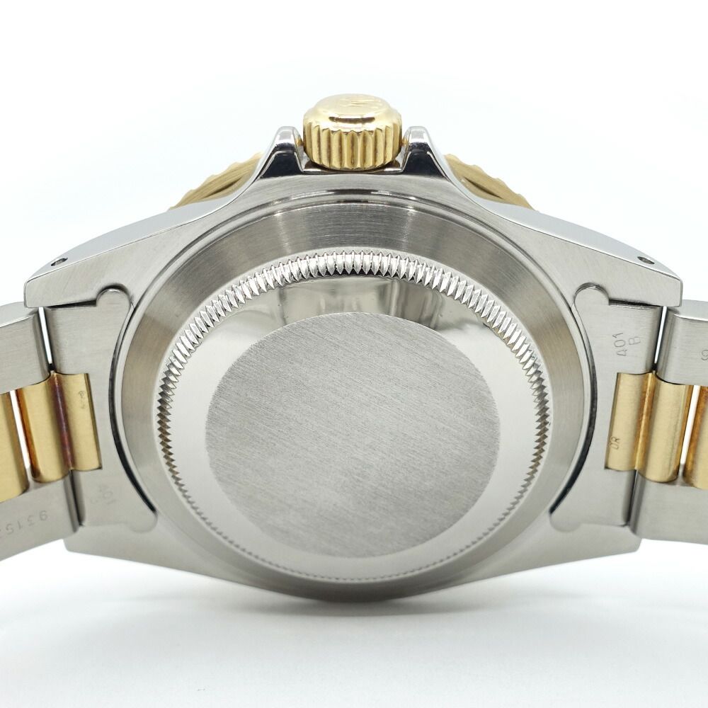 Rolex Submariner Date T Number Blue Ss YG Combination Watch Polished — view 6