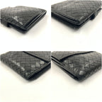 Bottega Veneta Intrecciato Bifold Wallet Black — view 5