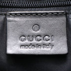 Gucci Suede 001 Leather Shoulder Bag Hand Black — view 9