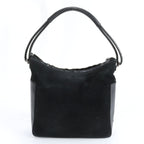 Gucci Suede 001 Leather Shoulder Bag Hand Black — view 3