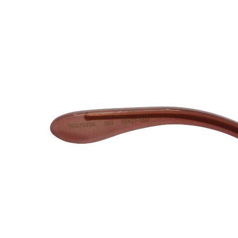 Gucci Sunglasses 003 Pink Eyewear Self Frame — view 5