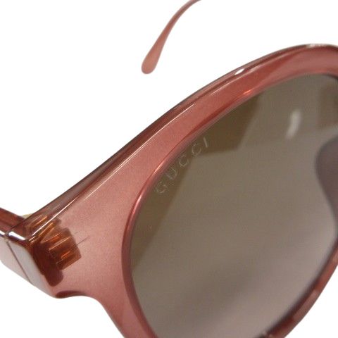 Gucci Sunglasses 003 Pink Eyewear Self Frame — view 7