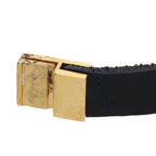 Saint Laurent Paris Ysllogo Leather Bracelet — view 4