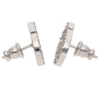 Dior CD Icon Stone Decoration Earrings — view 4