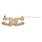 Chanel CC Logo Faux Pearl Brooch — view 4