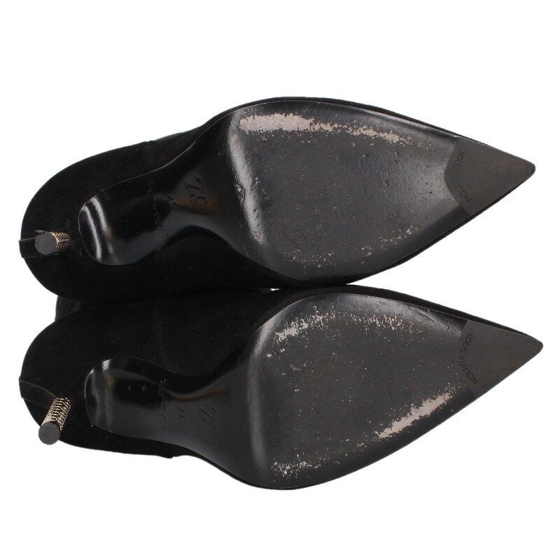Louis Vuitton Suede Long Heels 37 — view 3