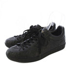 Louis Vuitton Luxembourg Line Monogram Eclipse Sneakers Shoes Leather 7 Black YT — view 2
