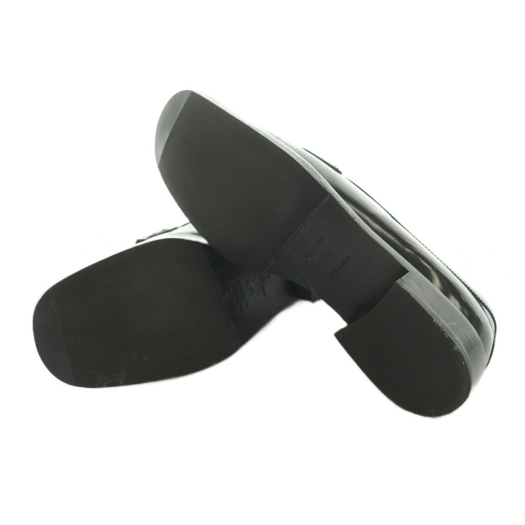 Prada Loafers Square Toe 36.5 Black — view 6