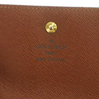 Louis Vuitton Portefeuille Elise Wallet Bifold Coin Purse Monogram Pattern Brown — view 8