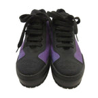 Chanel CC Logo Thick Sole Sneakers Purple 36 — view 3