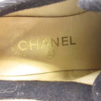 Chanel CC Logo Thick Sole Sneakers Purple 36 — view 7