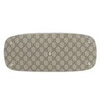 Gucci Shoulder Bag Hobo GG Supreme Canvas Leather Beige Brown Bag Daily Use — view 4