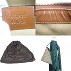 Gucci Shoulder Bag Hobo GG Supreme Canvas Leather Beige Brown Bag Daily Use — view 9