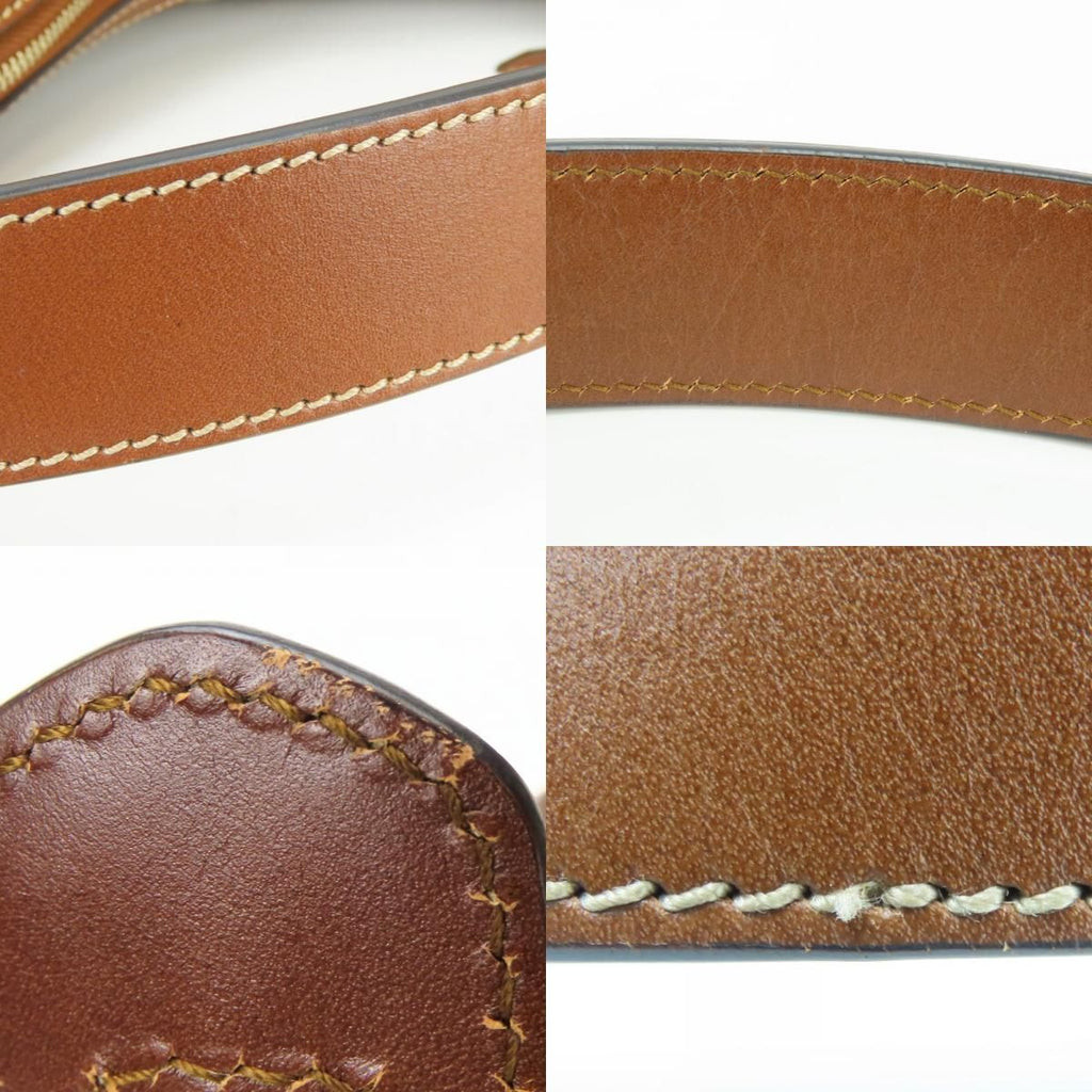 Gucci Shoulder Bag Hobo GG Supreme Canvas Leather Beige Brown Bag Daily Use — view 7