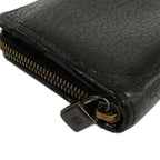 Loewe Wallet Black Zip Around Leather — view 7