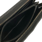 Loewe Wallet Black Zip Around Leather — view 4