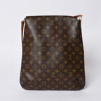 Louis Vuitton Monogram Musette Salsa Shoulder Bag Brown Vachetta Leather — view 2