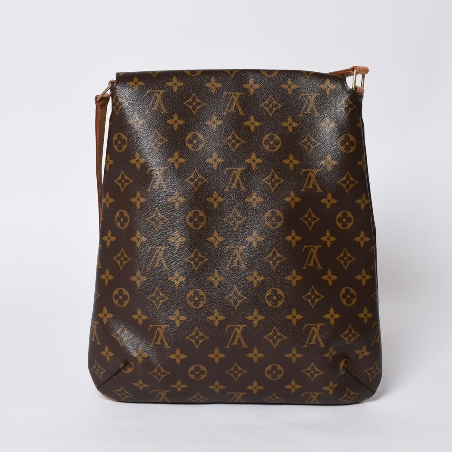 Louis Vuitton Monogram Musette Salsa Shoulder Bag Brown Vachetta Leather — view 2
