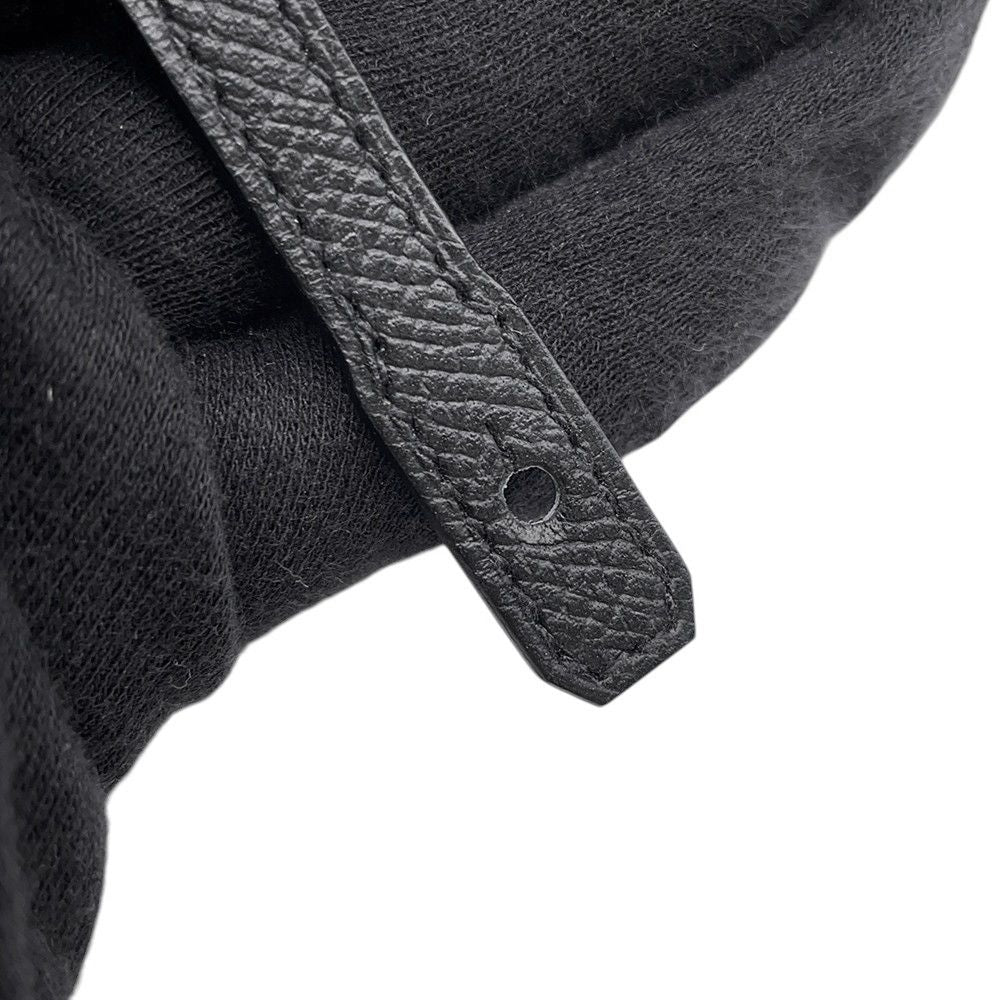Hermes Wallet Chaine D'ancre to Go Black Gold Epsom — view 8