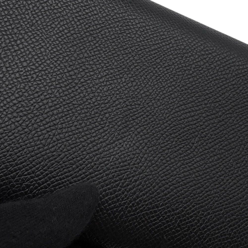 Hermes Wallet Chaine D'ancre to Go Black Gold Epsom — view 7