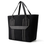 Hermes Tote Pure Sangle Black Gray Silver Toile Military Taurillon Clemence — view 2