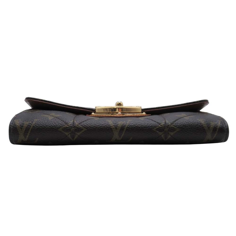Louis Vuitton Monogram Etoile Portefeuille Sarah Wallet Quilted Brown — view 3