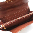 Louis Vuitton Monogram Etoile Portefeuille Sarah Wallet Quilted Brown — view 5