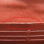 Louis Vuitton Monogram Etoile Portefeuille Sarah Wallet Quilted Brown — view 8