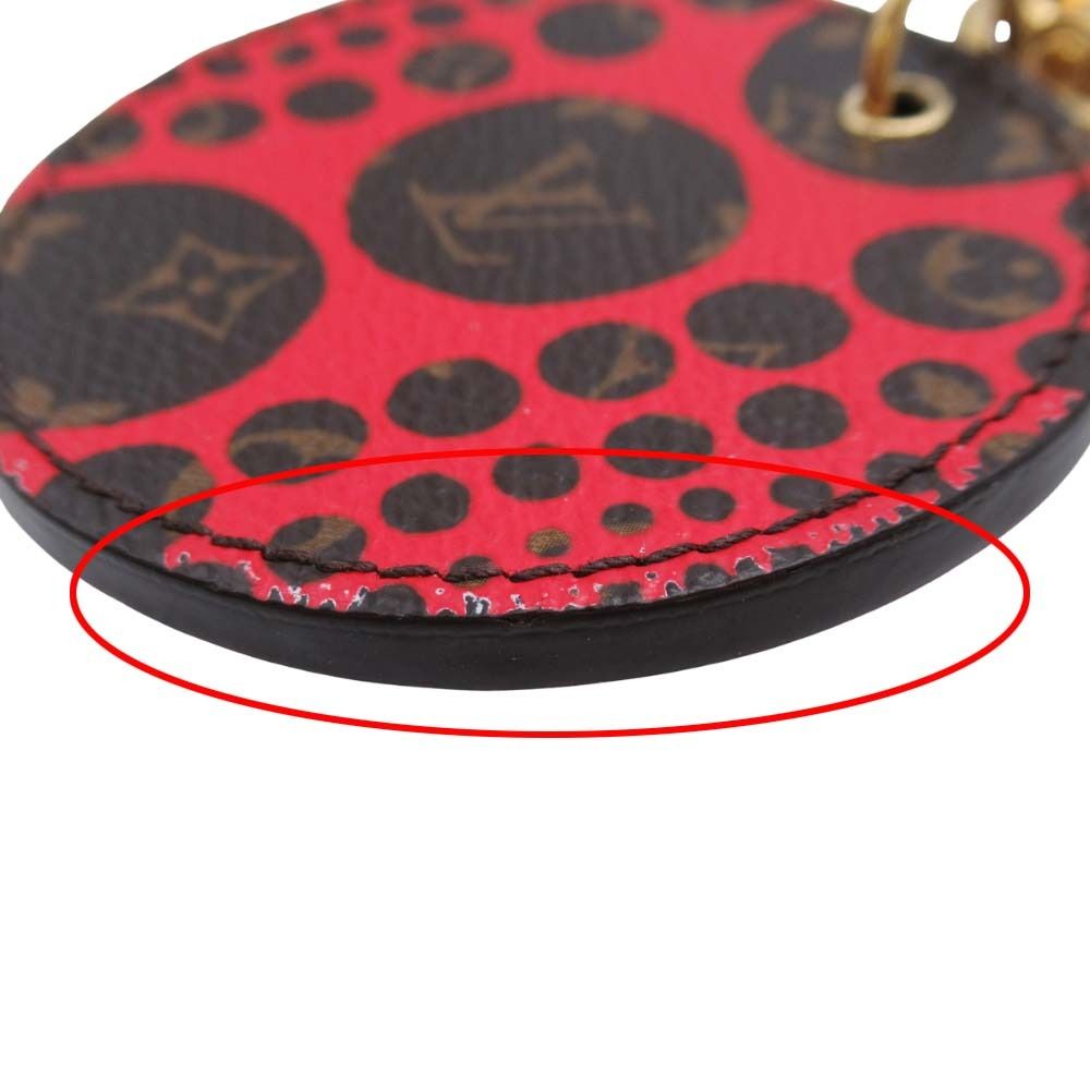 Louis Vuitton Yayoi Kusama Collaboration Porte Cles Monogram Pumpkin — view 8