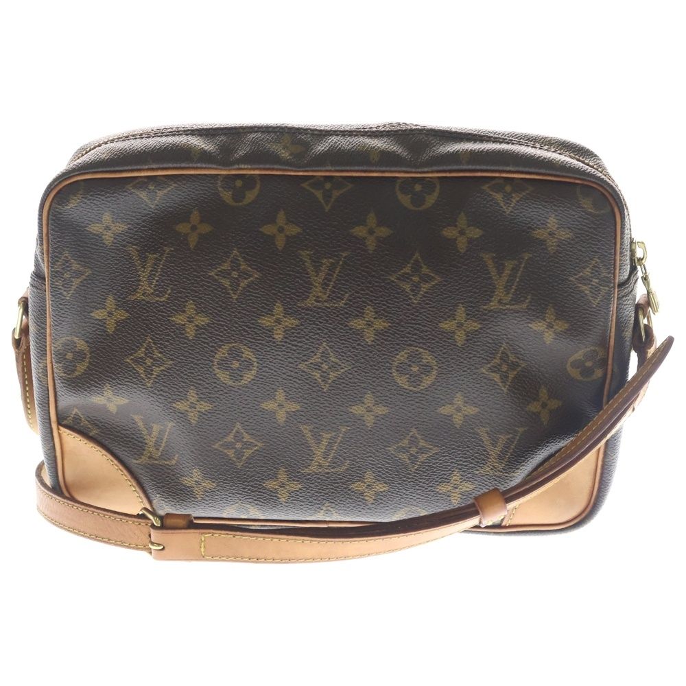 Louis Vuitton Monogram Trocadero Shoulder Bag Brown Leather Gold — view 2