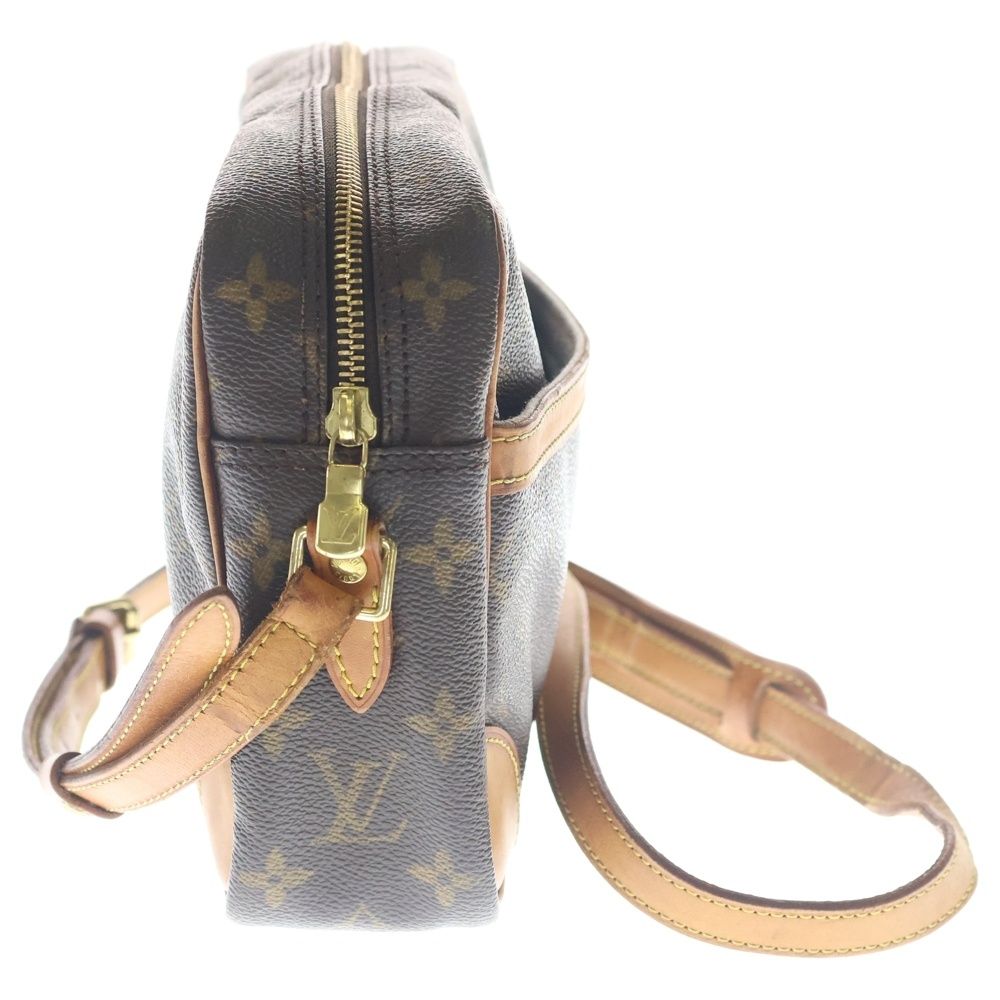 Louis Vuitton Monogram Trocadero Shoulder Bag Brown Leather Gold — view 3