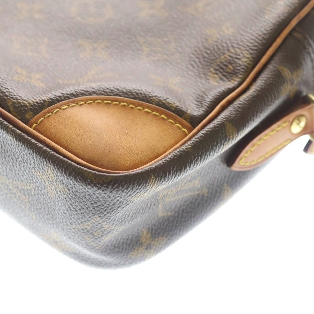 Louis Vuitton Monogram Trocadero Shoulder Bag Brown Leather Gold — view 6