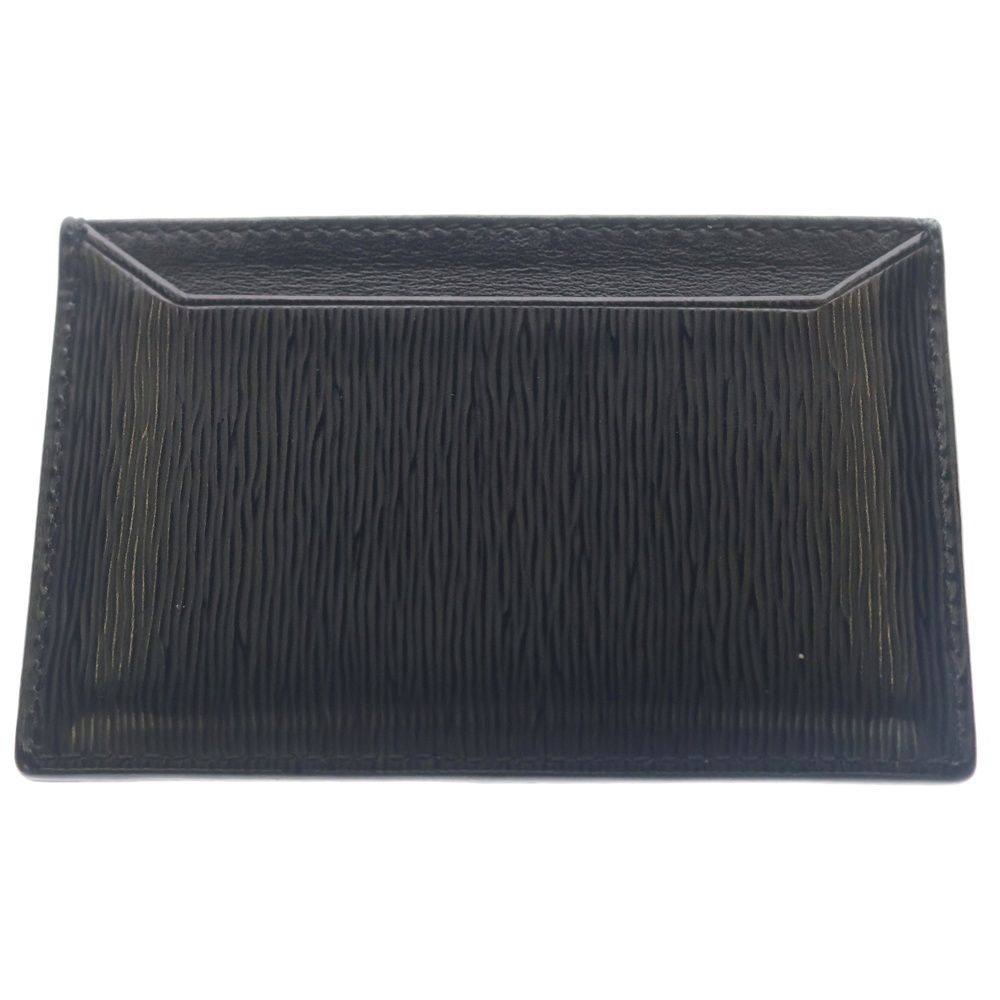 Prada Saffiano Leather Card Case Black — view 2