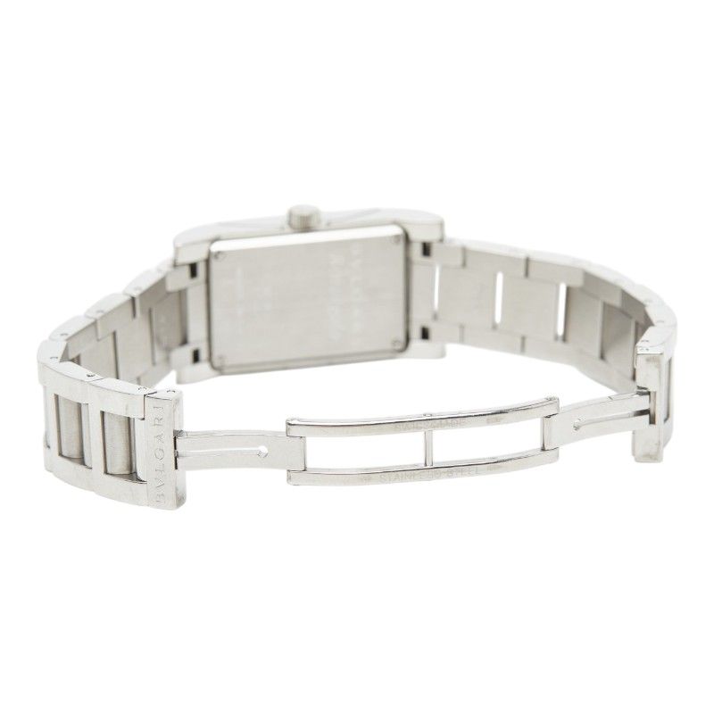 Bvlgari Rettangolo Watch Stainless Steel — view 3