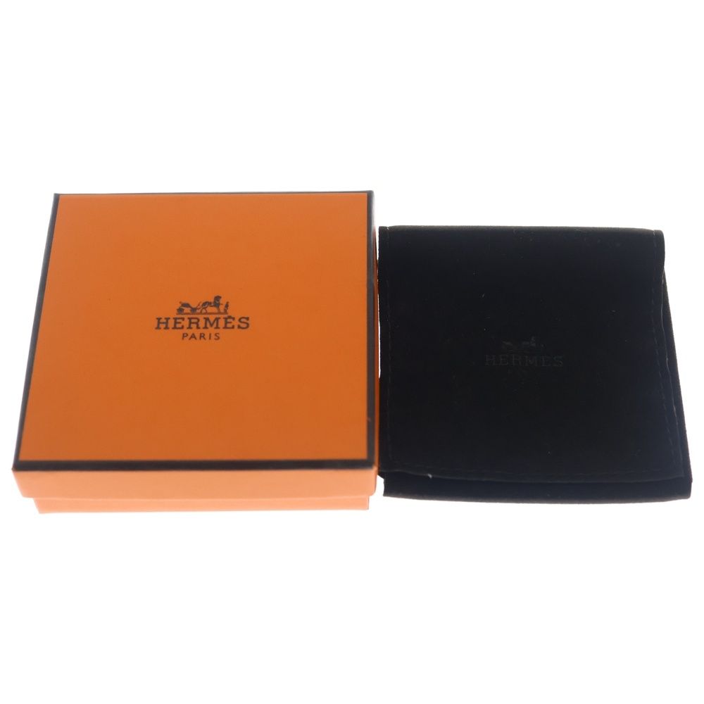 Hermes Rival Double Tour Leather Bracelet Black Brown — view 6
